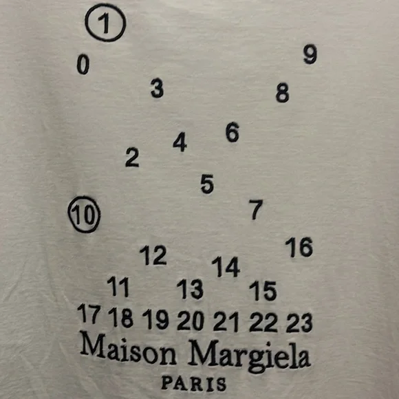 Maison Margiela: Scattered Logo Tee